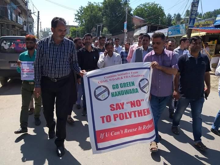 Campaign against plastic bags begins in Handwara