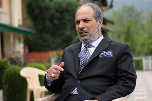 Muzaffar Baig condoles demise of Haji Ab. Ahad Trumboo, Ghulam Hassan Banday
