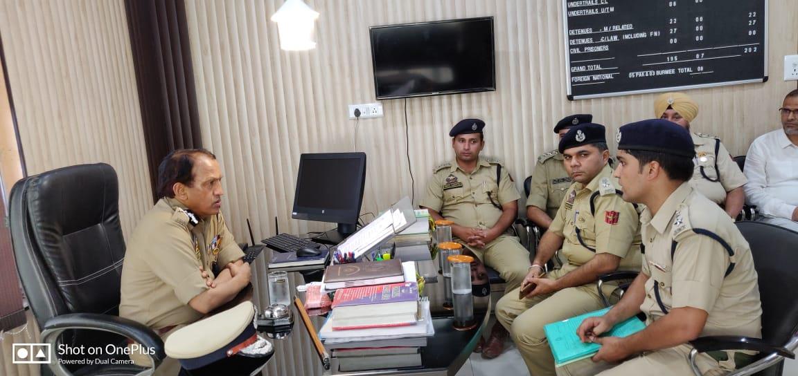 DG Prisons visited district Jail Udhampur, Kathua