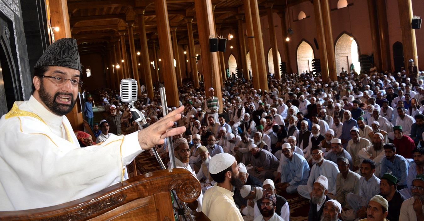 All basic principles of democracy being ignored, says Mirwaiz