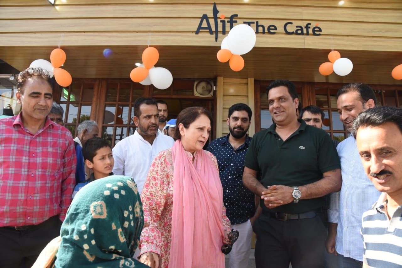 Alif the Cafe restaurant opens in city
