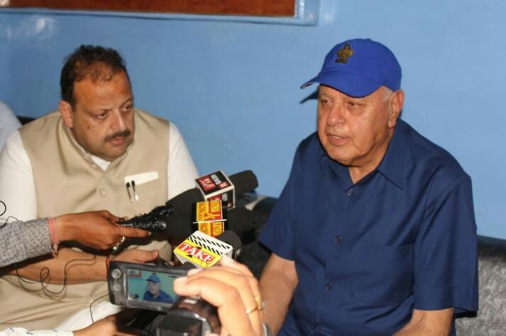 Dialogue only way forward for peace: Farooq Abdullah