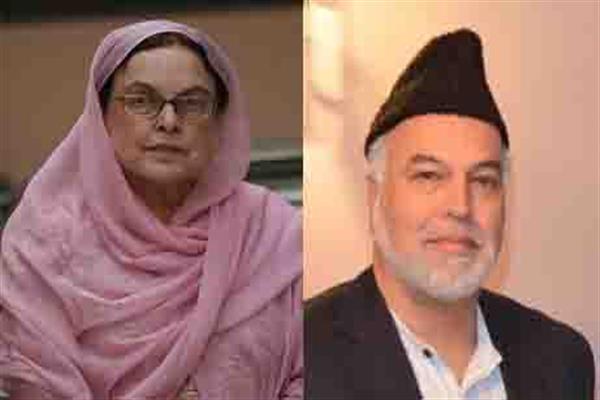 Khalida Shah, Muzaffar Shah grieved over Kishtwar road accident