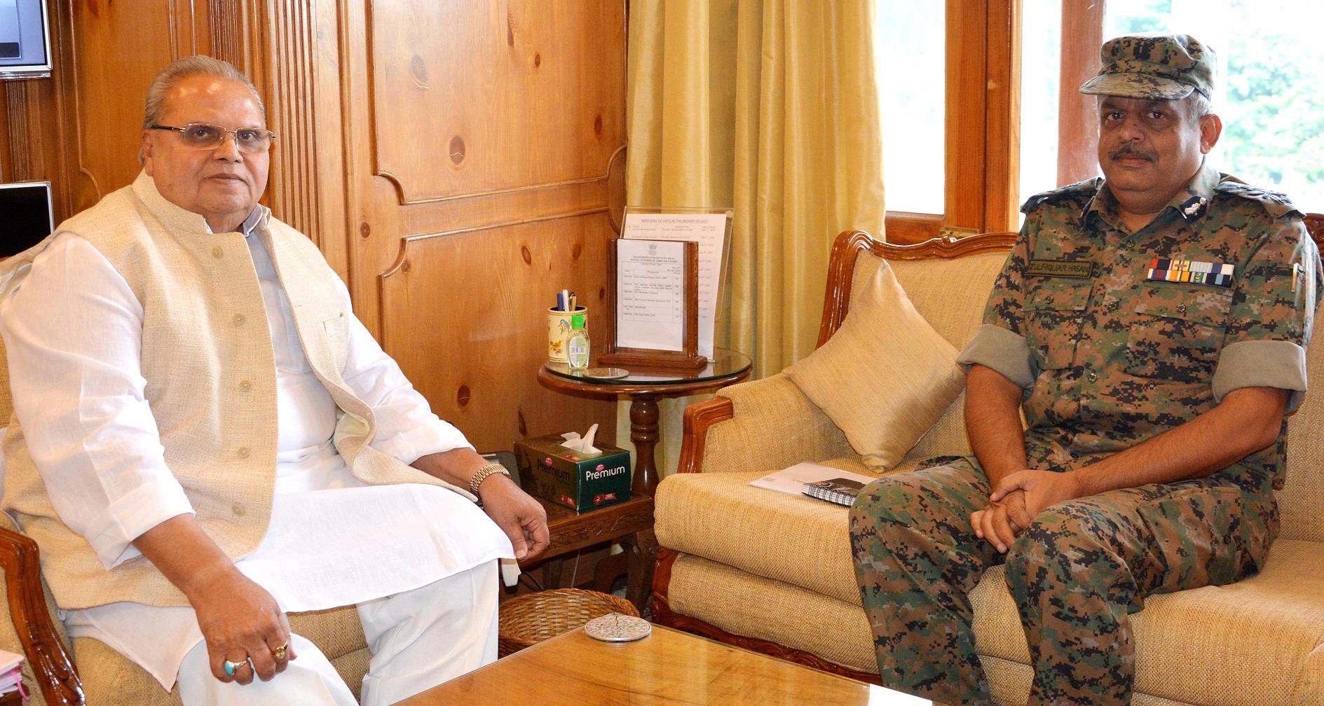 ADG CRPF meets Governor