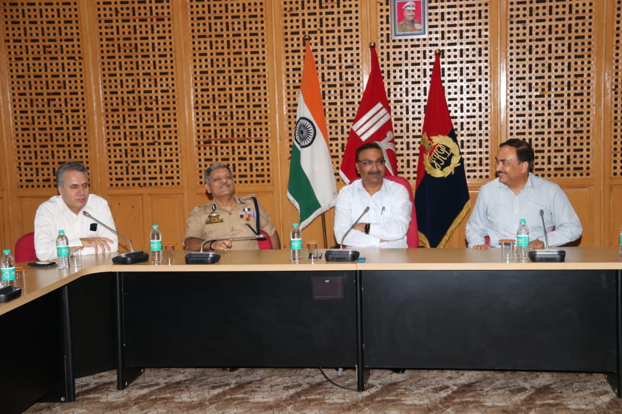 PHQ bids farewell to Dr SD Singh Jamwal, IGP on his posting as Director, SKPAU