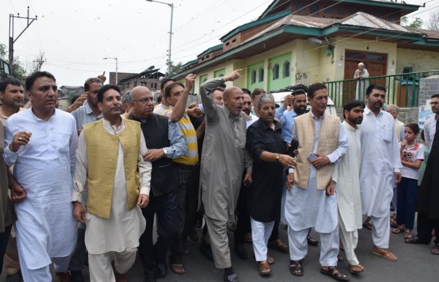 Er Rasheed urges Indo-Pak to fulfill promises made with Kashmiris