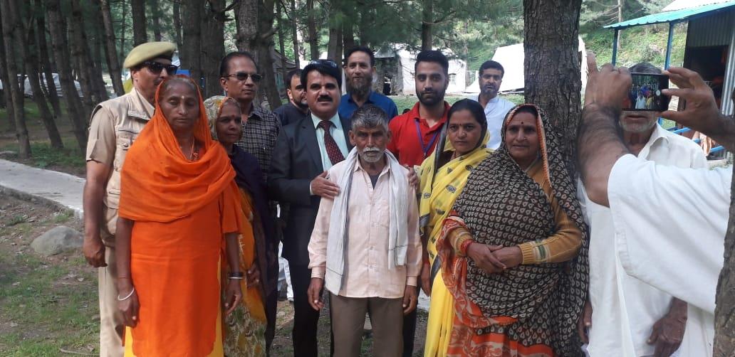 Principal district sessions Judge Anantnag reviews Yatra arrangements at Nunwan base camp