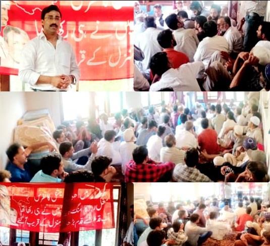 Ahsan Pardesi presides over meeting at Zewan
