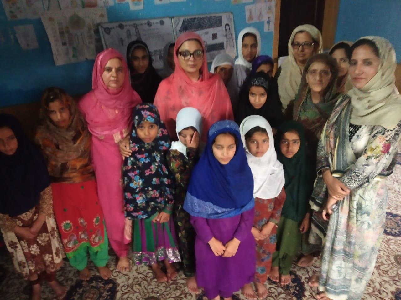 Chairperson SCPWCR visits Markazi Falah-i-Itfal at Shalimar