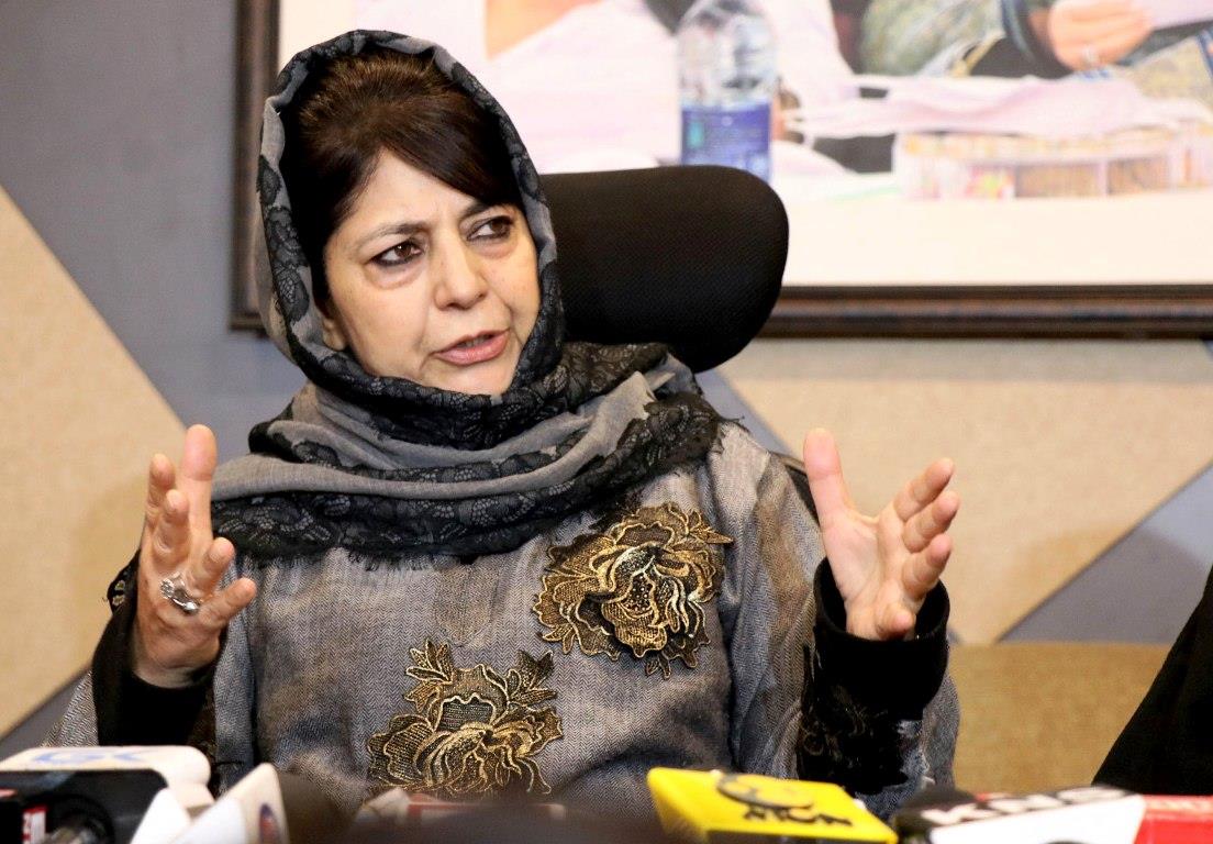Mehbooba dissolves PDP’s Political Affairs Committee