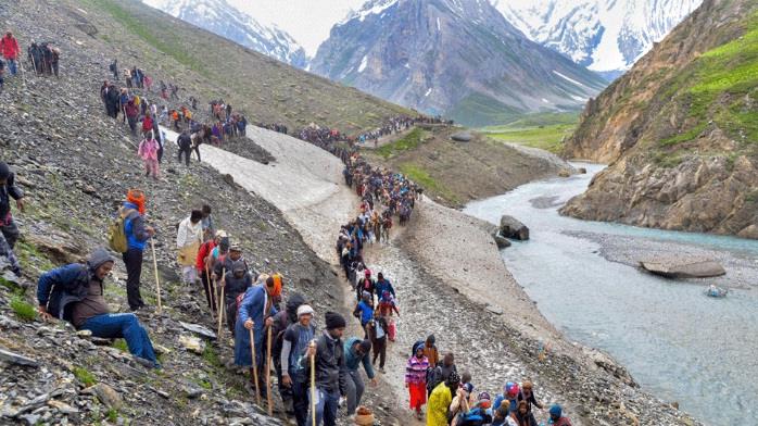 Amarnath Yatra 2019: 12,115 pilgrims pay obeisance at the Holy Cave