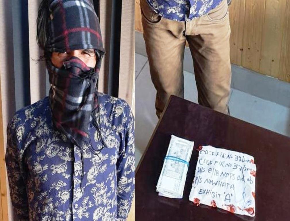 Notorious drug peddler held in Srinagar: Police