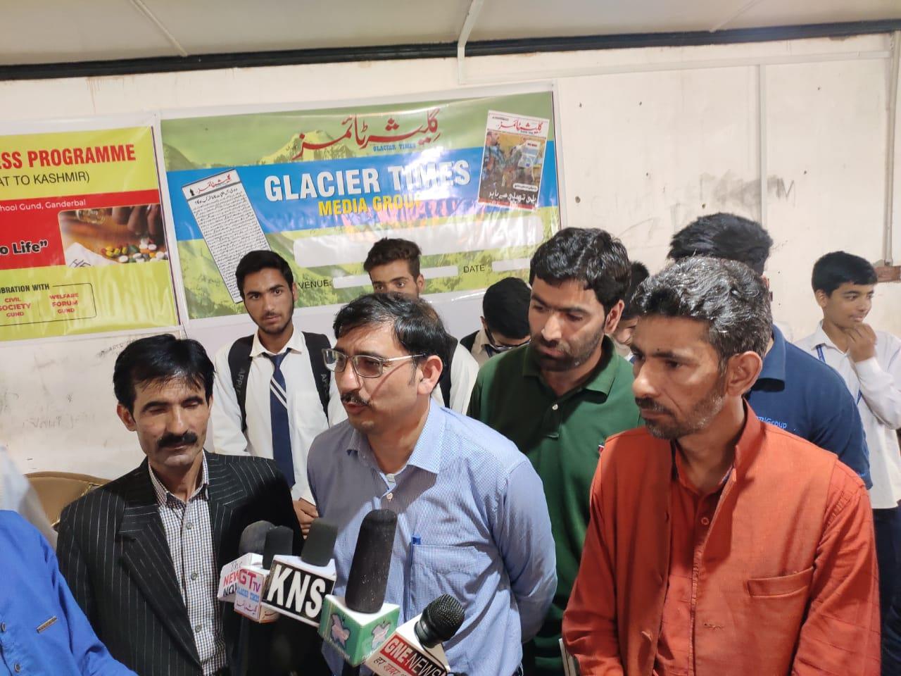Glacier Times organise ‘Drug De Addiction’ programme in Kangan