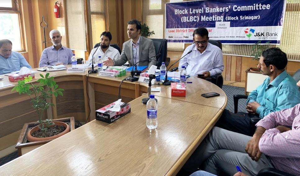 J&K Bank conducts BLBC Meetings