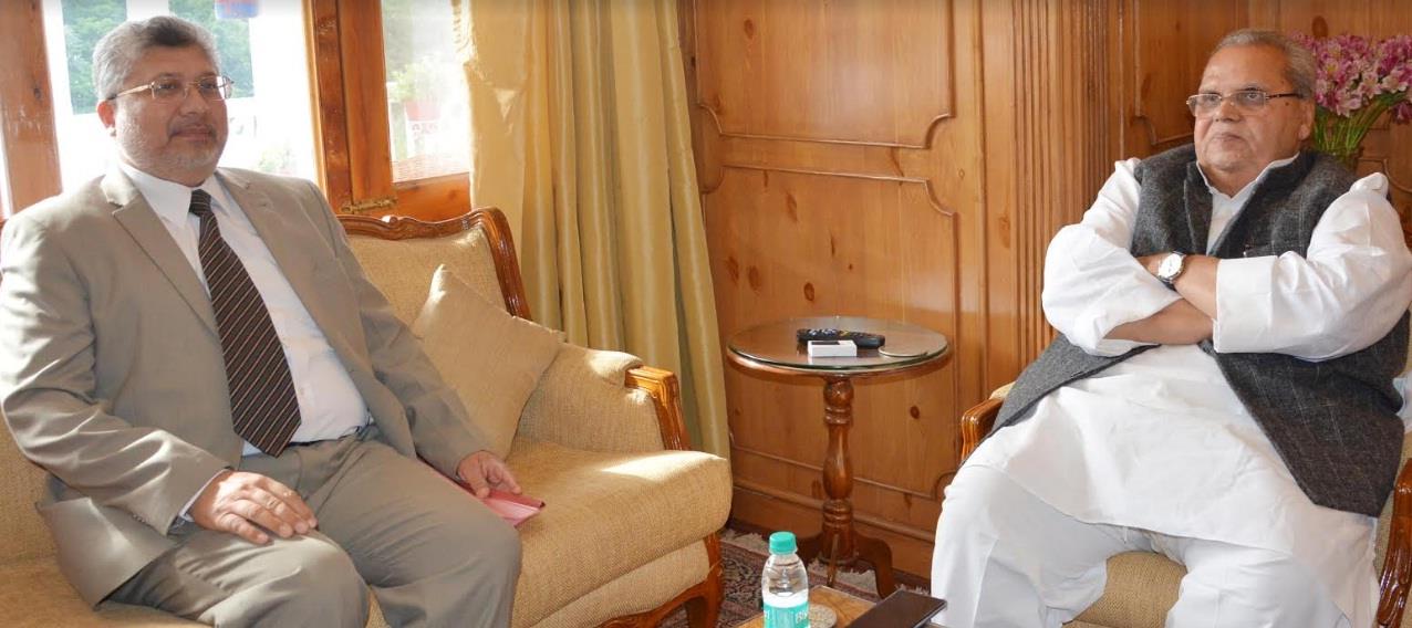 VC BGSBU meets Governor