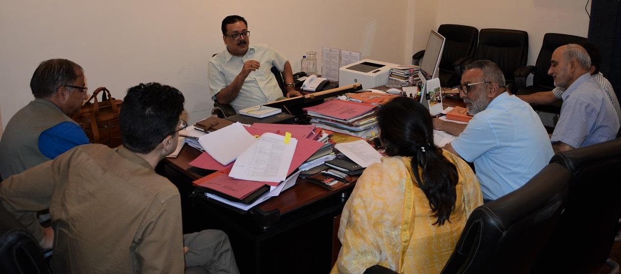 Navin chairs meeting to finalize preparation of J&K in World Food India 2019