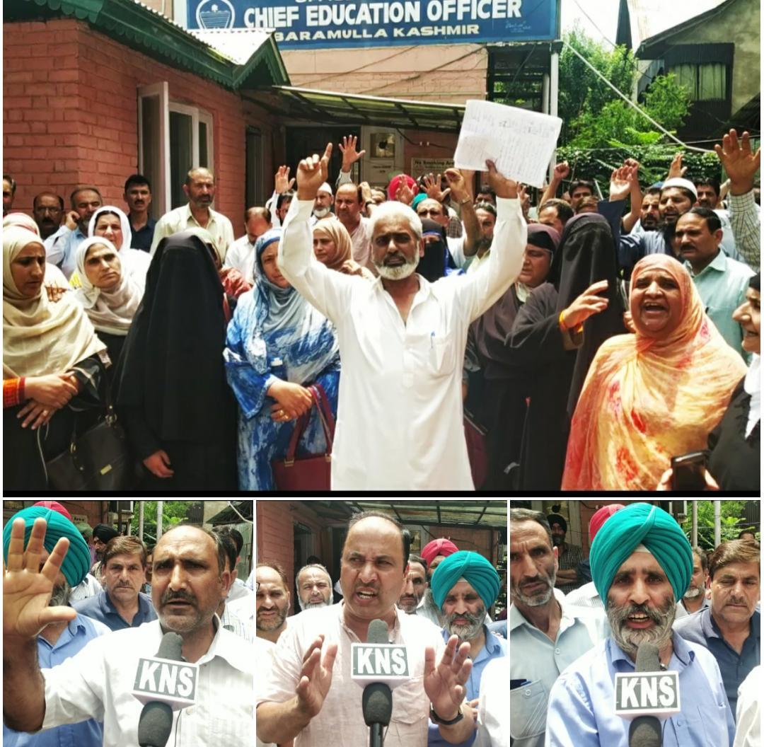 Head teachers recruited by SSRB protests at Bla