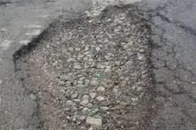 Roads leading to Handwara town in dilapidated conditions