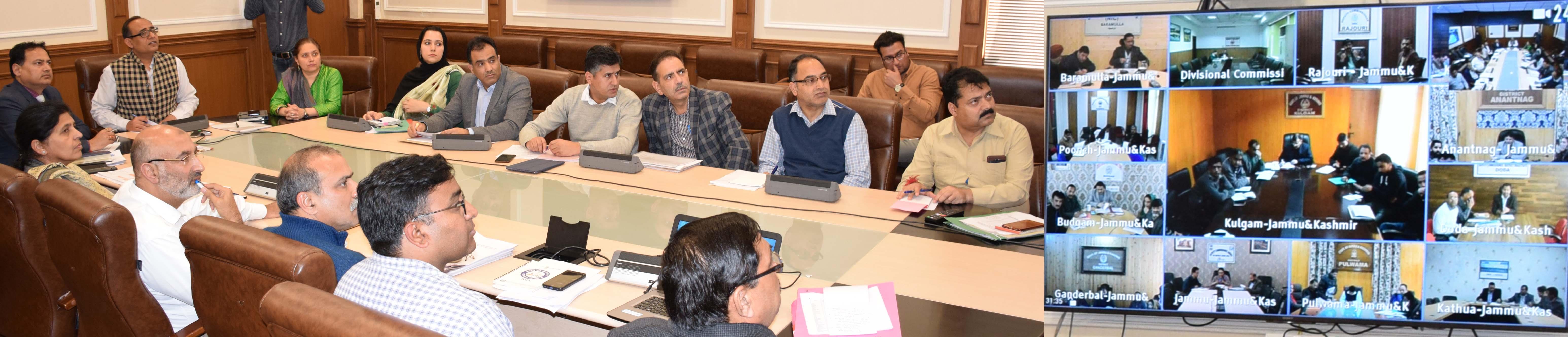 Kansal reviews status of Beneficiary Oriented Schemes