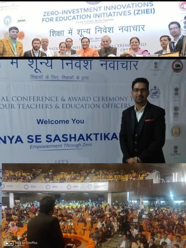 Handwara teacher bags best Innovative Teacher award in New Delhi