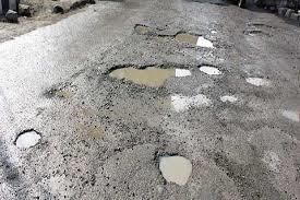 Mawer-Handwara road constructed six months ago is dotted with potholes