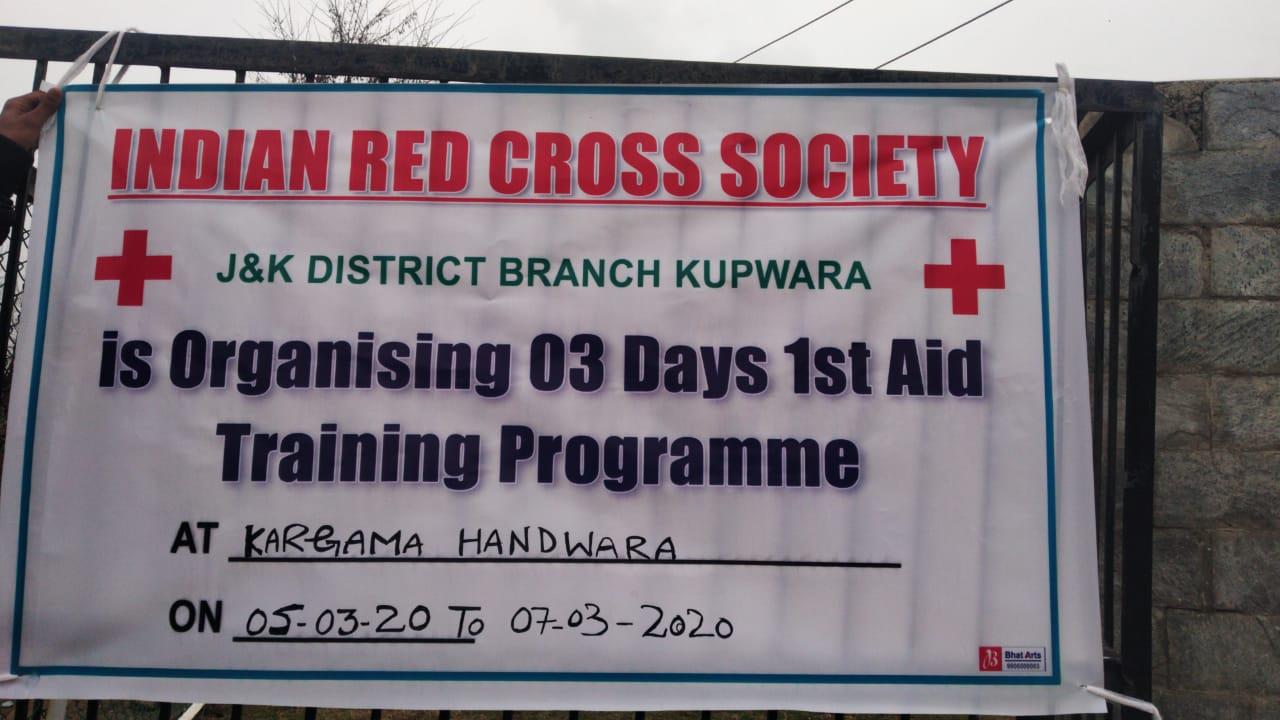 3 day first-aid program concludes in Handwara