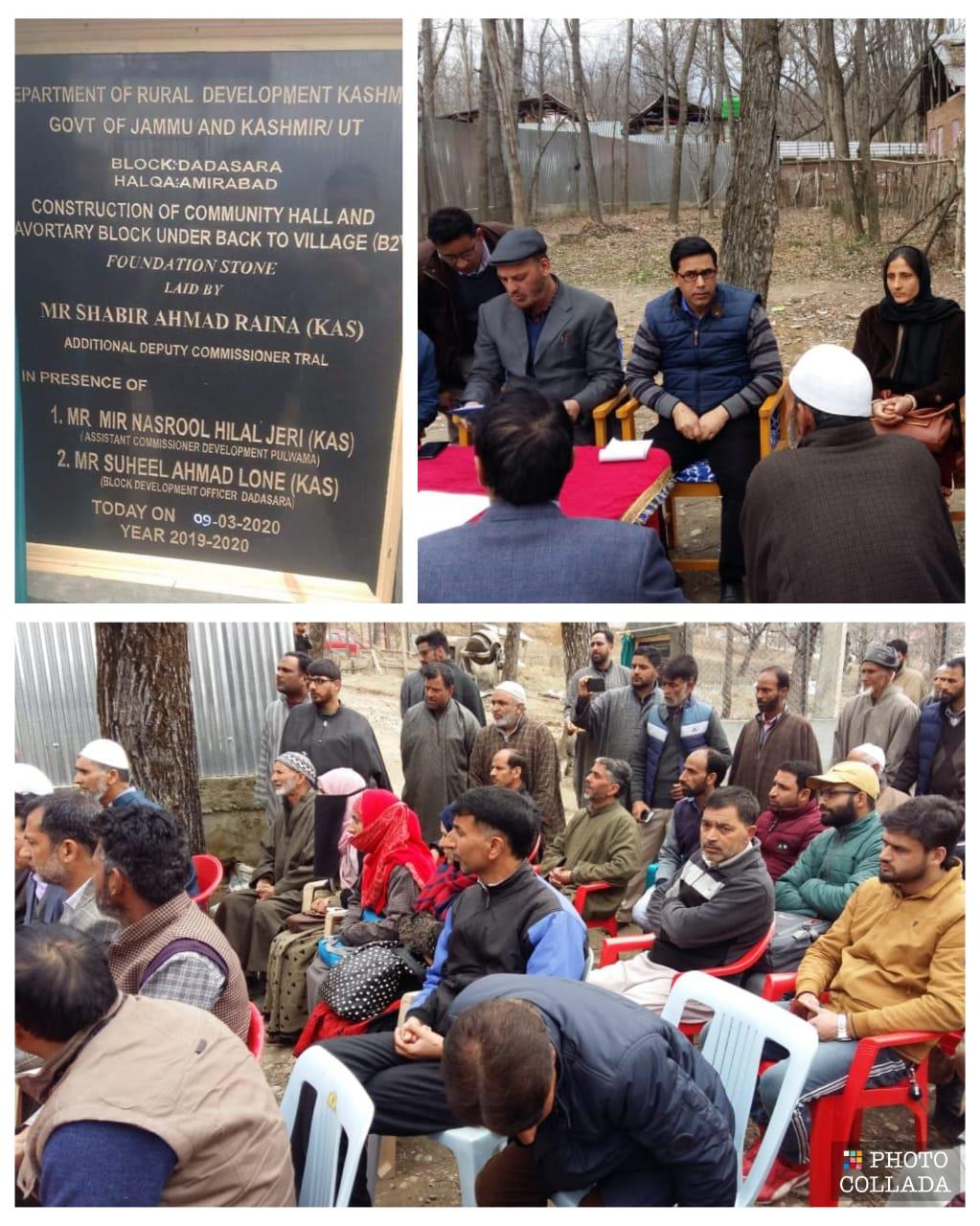 Additional deputy commissioner tral had a busy day