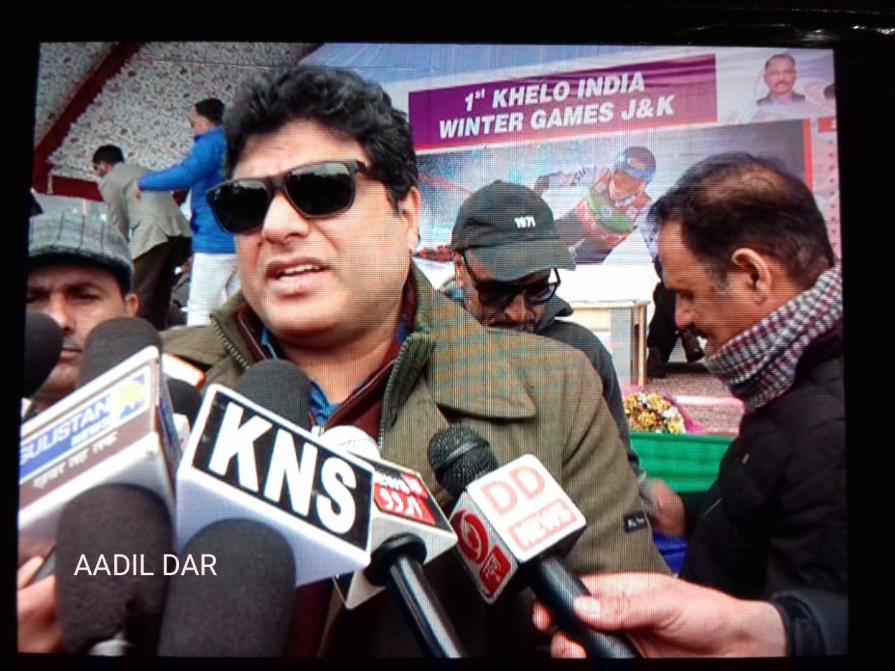 Felicitation cum Concluding Ceremony of Khelo-India Winter Games held at Gulmarg