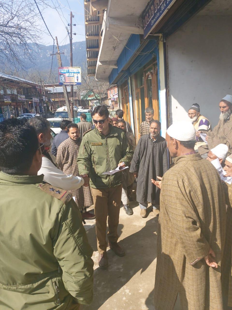 Police launches campaign for prevention of Coronovirus in Lolab