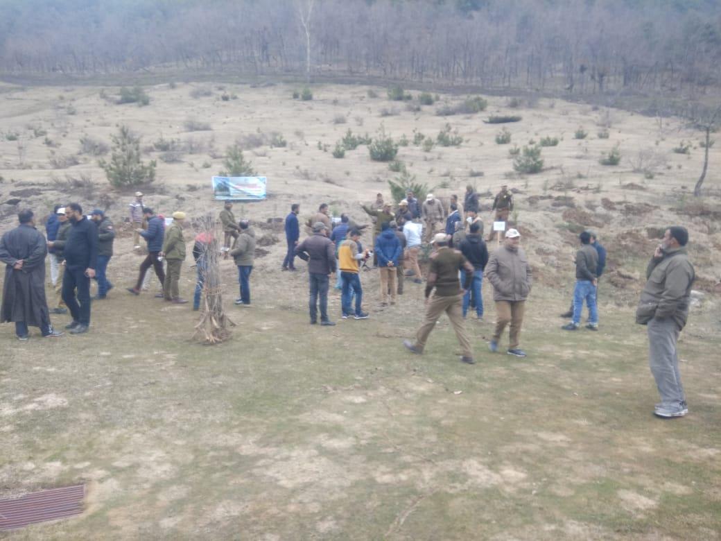 Plantation Drive cum Awareness Programme organised in Pahalgam