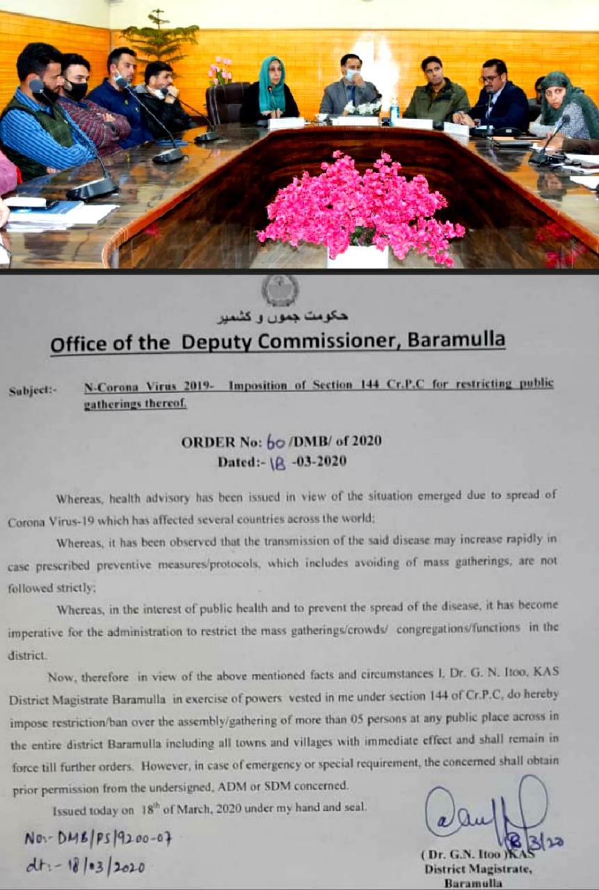 N-COVID-19 Alert: DC B’la Chairs Meeting at GMC B’la;