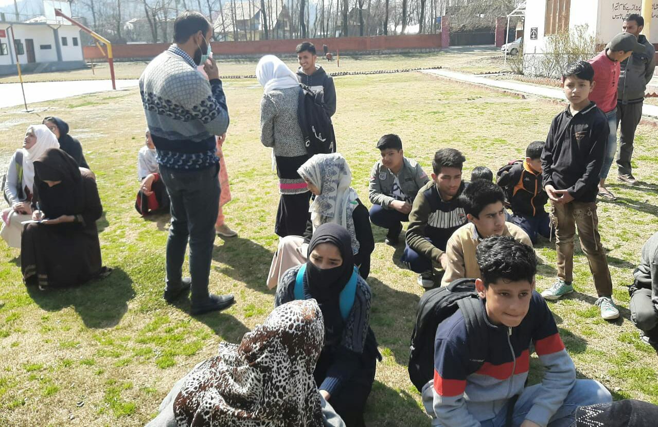 COVID19: AGS Handwara endeavours students focus in studies