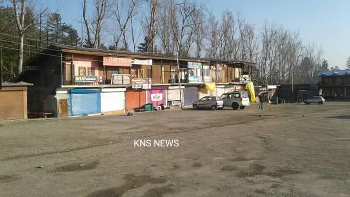 Covid-19 :Authorities on Friday imposed strict restrictions in Tangmarg