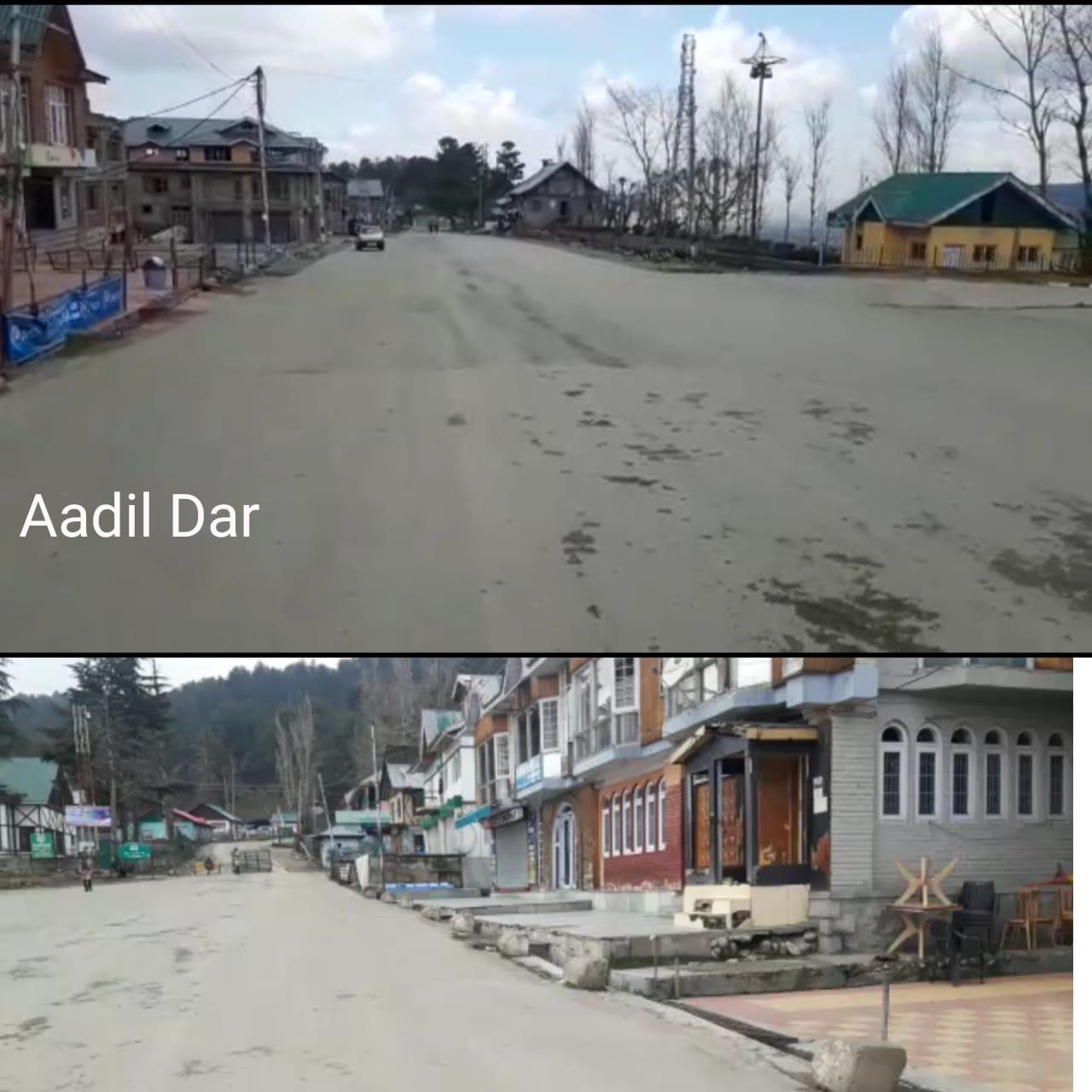 Janta curfew observed in Tangmarg, Budgam