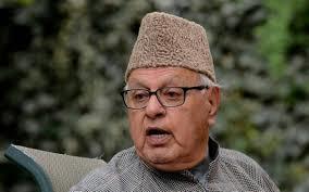 Dr Farooq greets people on Shab-e-Meraj
