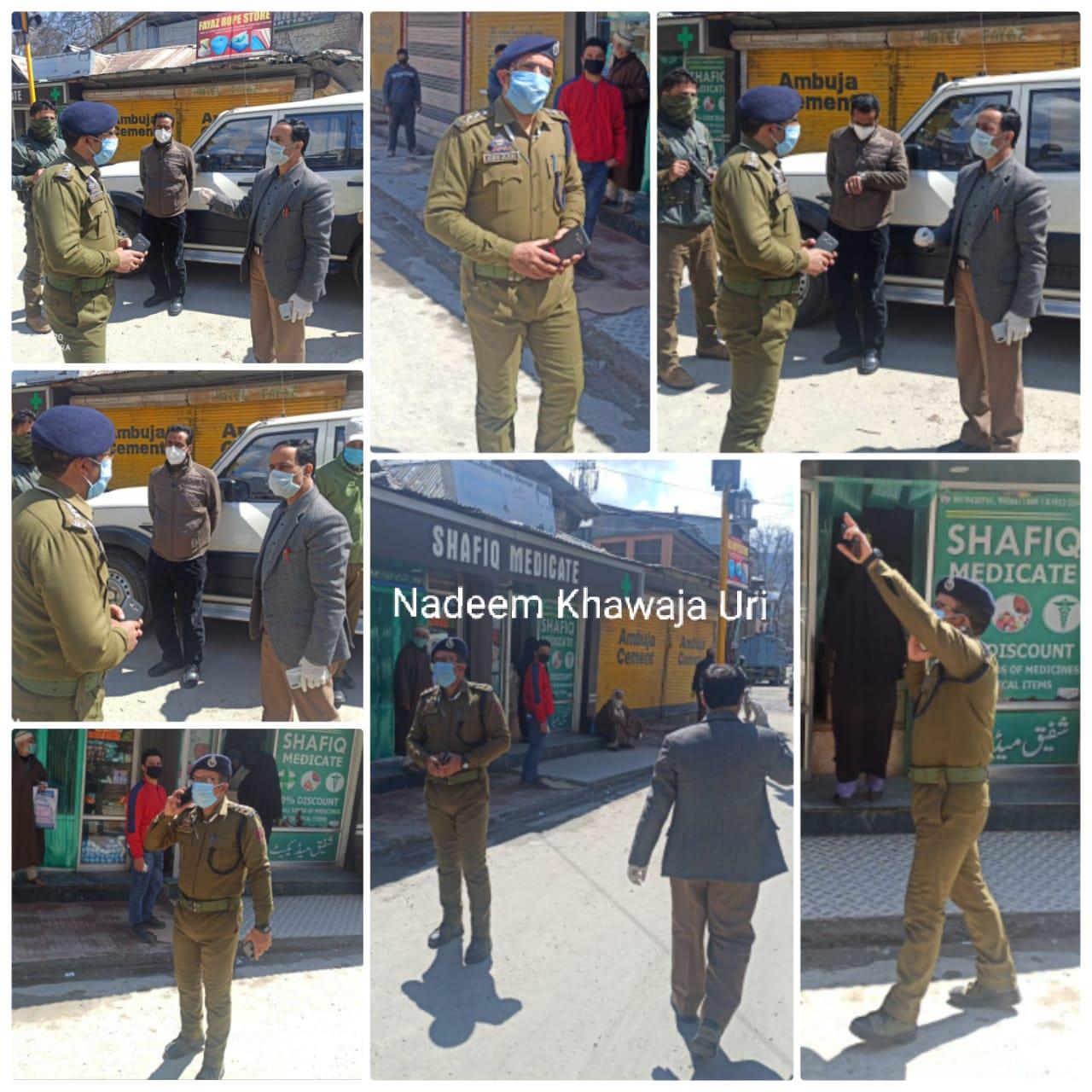 DM Baramulla visits various markets