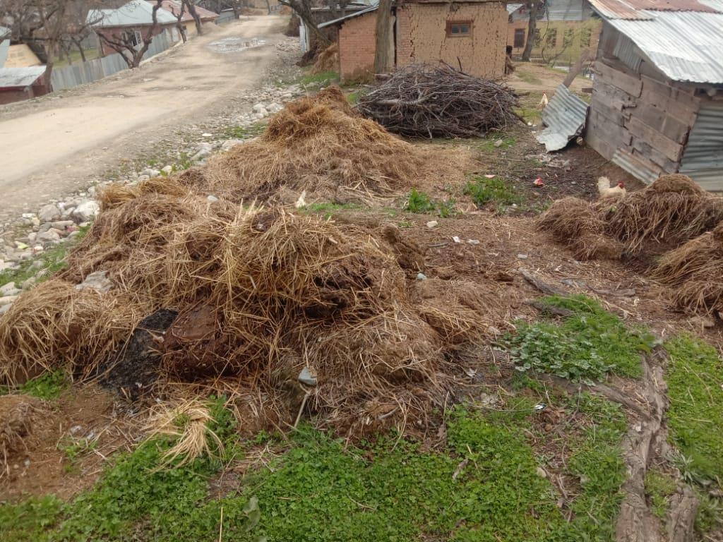 Miscreants put lives of Kralgund residents into risk; places cow dung, other waste on roadside