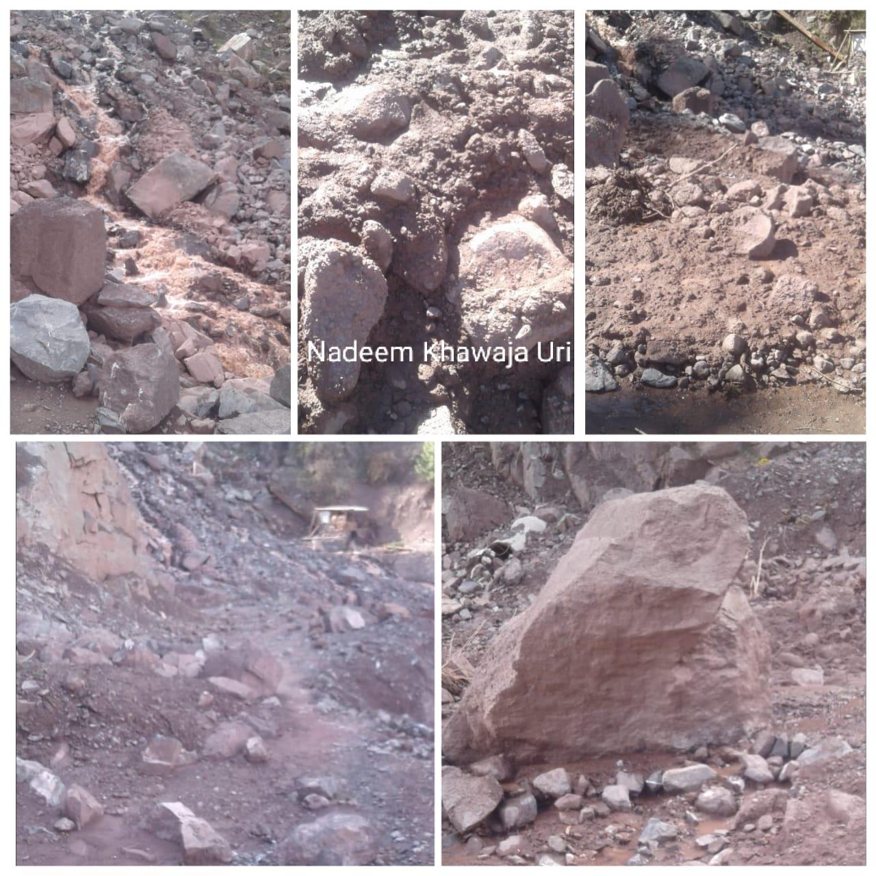 Frequent landslides push closure of Bhatgran, Churanda Uri road since 3-months