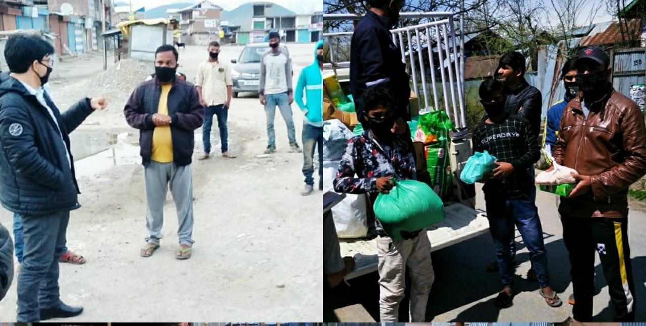 COVID-19: District Administration Kupwara distributes Food grains among 1511 migrant workers