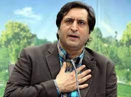 Sajad Lone greets people on Eid-ul-Fitr