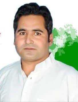 Congress Leader Irshad Ganie Greets people on Eid-ul-fitr
