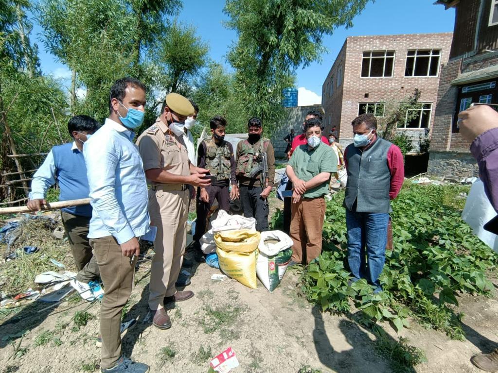 Anantnag Police seizes huge consignment of Contraband substance