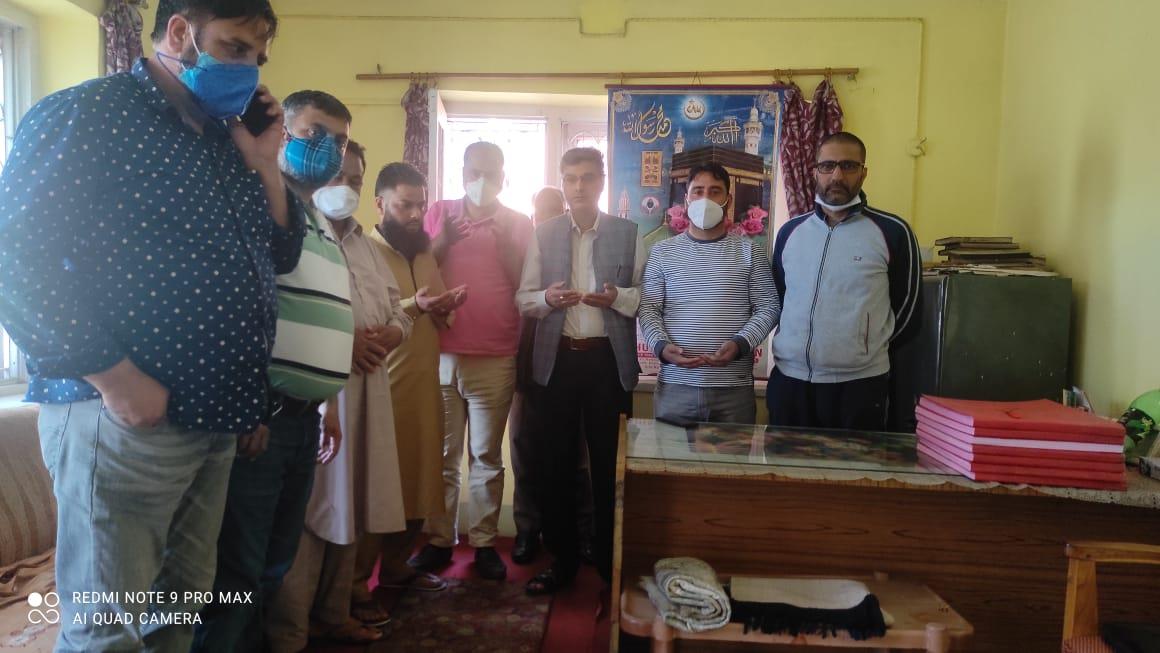 Condolence Meeting held at Sanat Nagar office over demise of mother of Abdul Salam