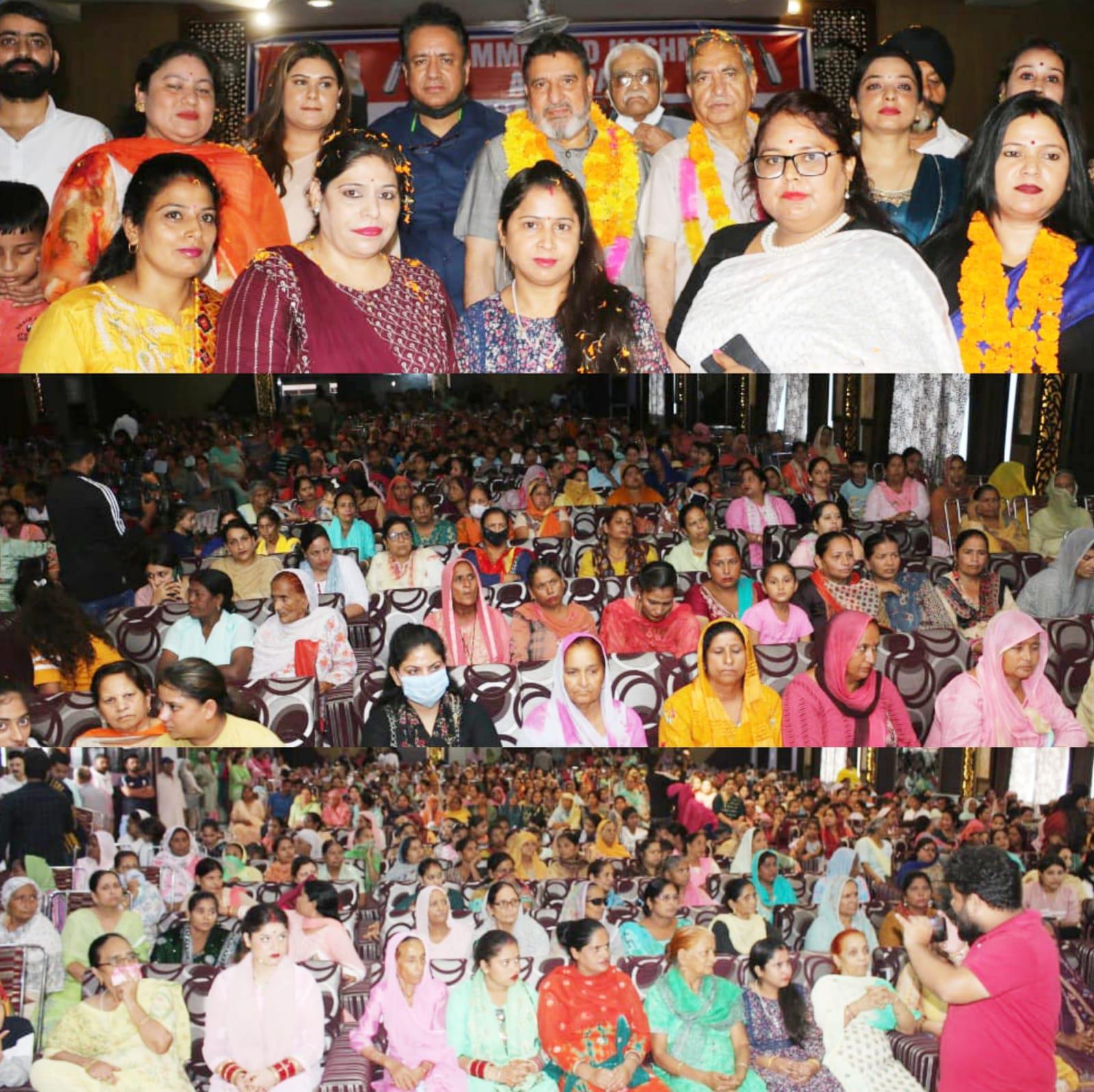 Apni Party holds grand women’s convention at Jammu