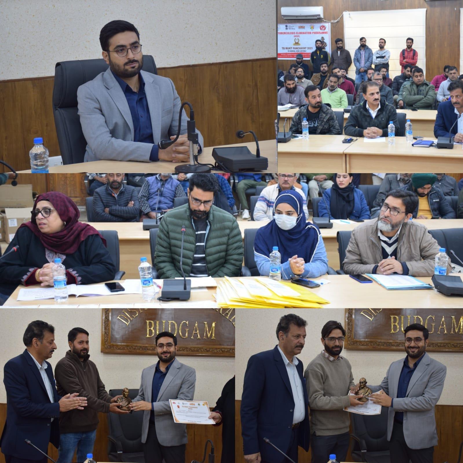 DC Budgam Honors 143 Panchayats for Achieving TB-Free Status