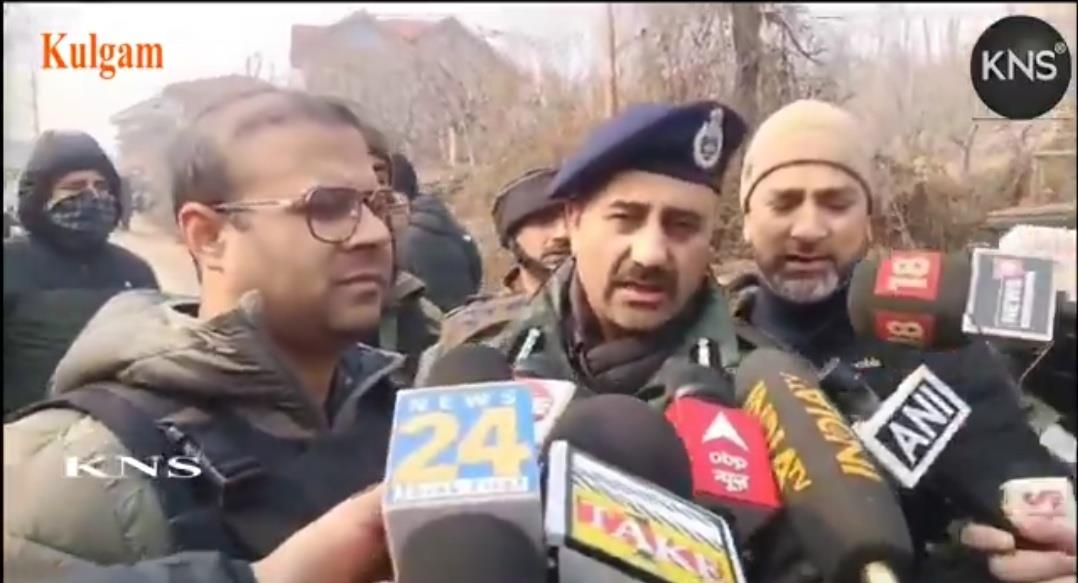Terrorists Killed in South Kashmir Belong to HM: DIG Javid Iqbal