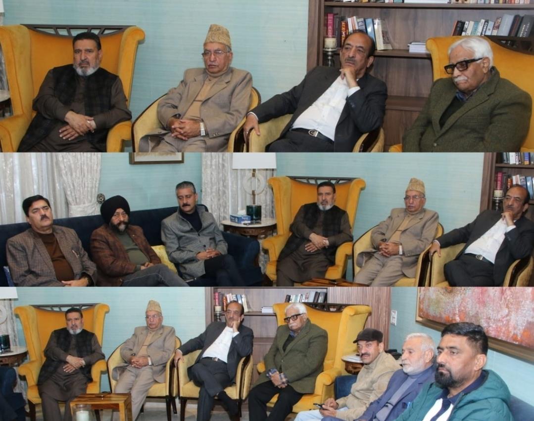 Apni Party holds extraordinary meeting to outline future strategy