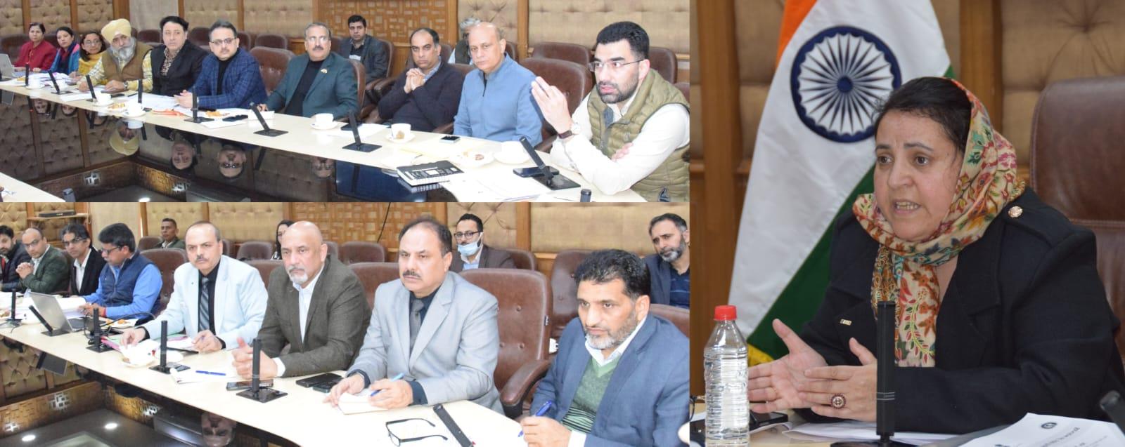 Identify vulnerable groups, conduct regular testing for early detection of TB: Sakeena Itoo asks DCs