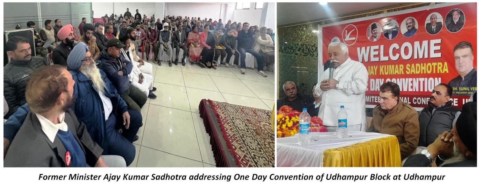 BJP’s 10 years’ misrule inflicted huge sufferings on people of J&K: Sadhotra