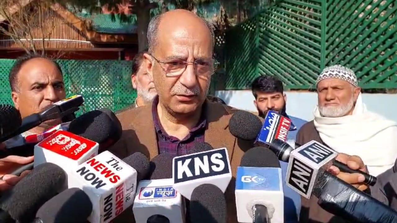 Advisor to CM Nasir Aslam Wani Questions Exclusion from Security Decisions, calls for Restoration of J&K Statehood